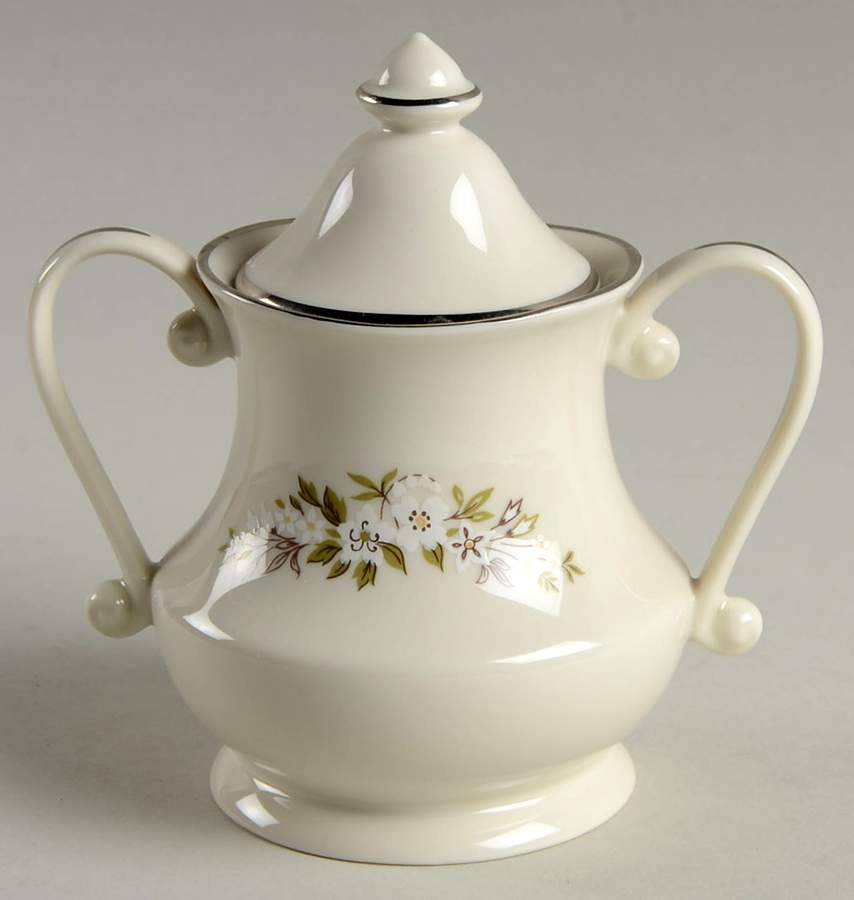 Spring Rhapsody Sugar Bowl & Lid by Edgerton-1