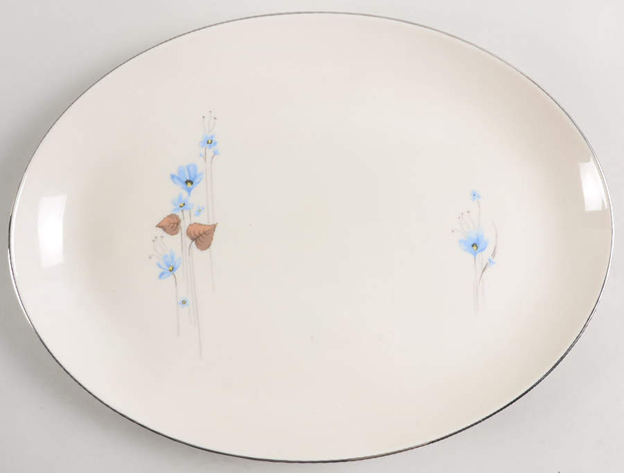 Wood Song 12" Oval Serving Platter by Edgerton-1