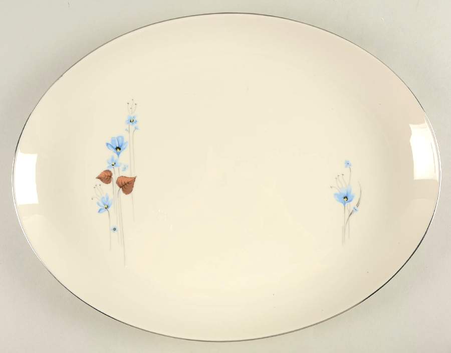 Wood Song 15" Oval Serving Platter by Edgerton-1