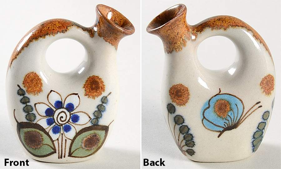 El Palomar Blue Small Jug by Ken Edwards Pottery-1