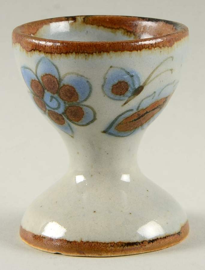 El Palomar Blue Single Egg Cup by Ken Edwards Pottery-1