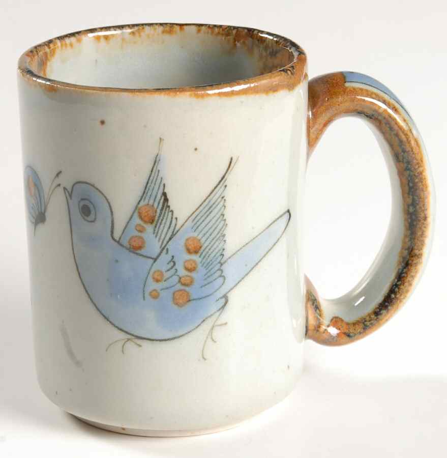 El Palomar Blue Mug No Saucer by Ken Edwards Pottery-1