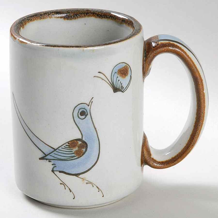 El Palomar Blue Mug No Saucer by Ken Edwards Pottery-1