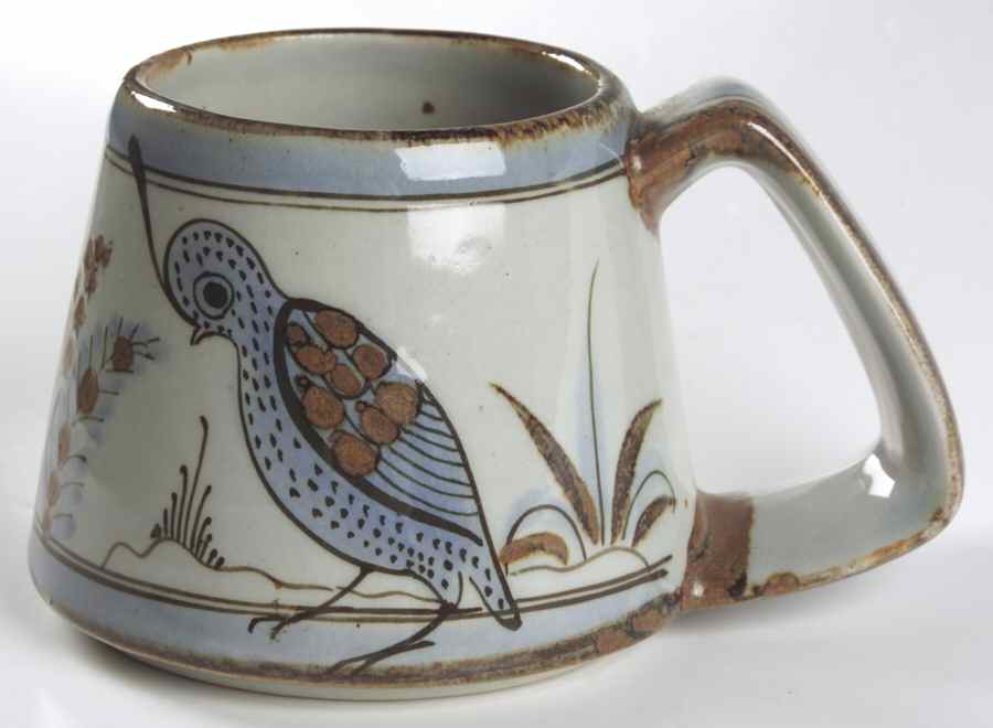 El Palomar Blue Jumbo Mug by Ken Edwards Pottery-1