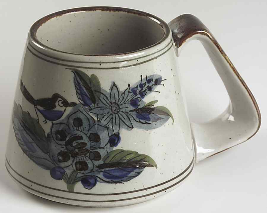 El Palomar Blue Jumbo Mug by Ken Edwards Pottery-1
