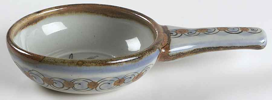 El Palomar Blue Open Onion Soup by Ken Edwards Pottery-1