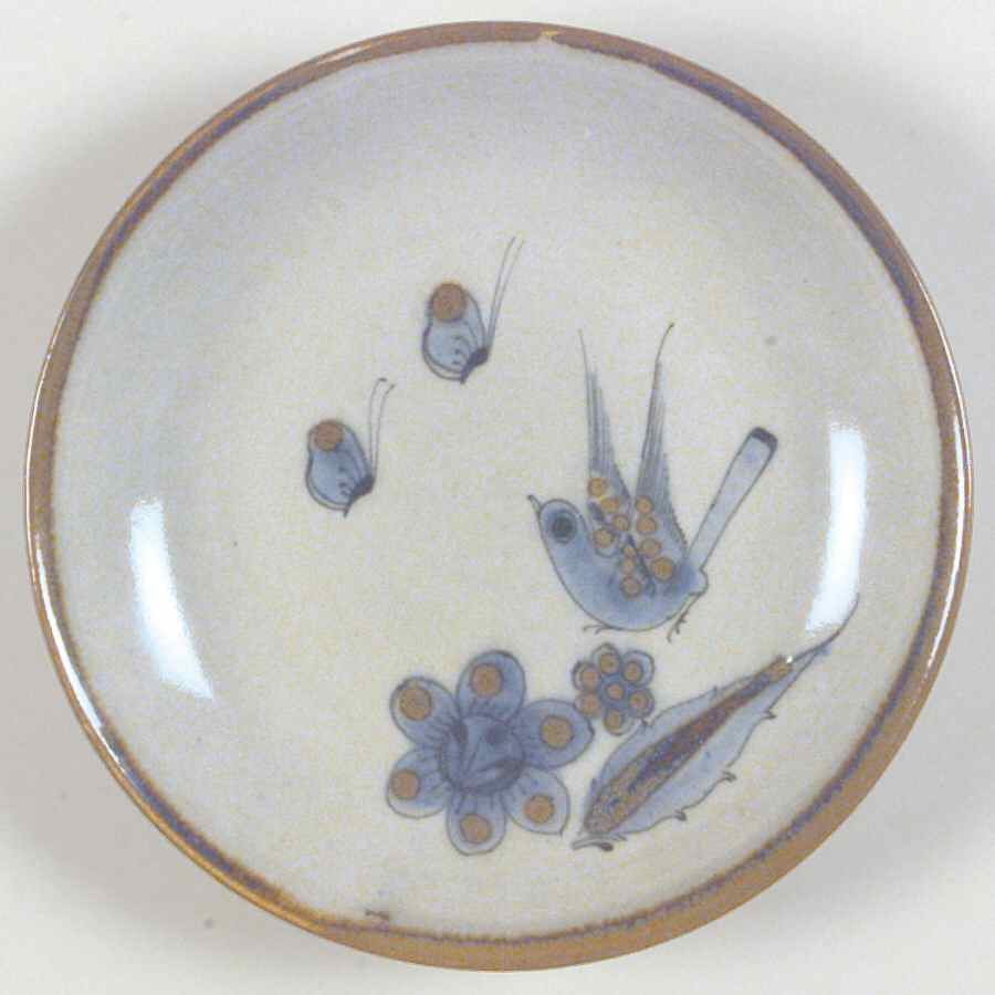 El Palomar Blue Coupe Soup Bowl by Ken Edwards Pottery-1