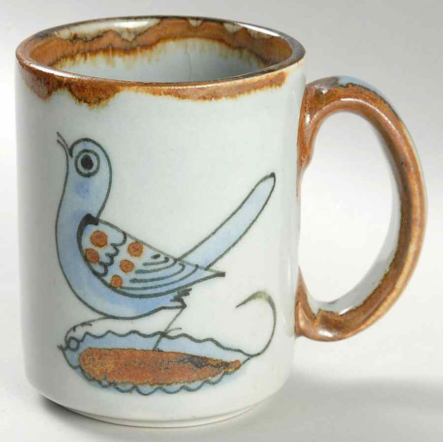El Palomar Blue Mug No Saucer by Ken Edwards Pottery-1