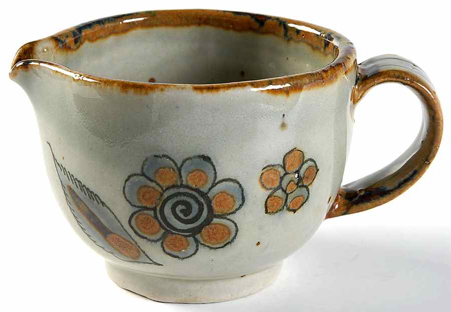 El Palomar Blue Creamer by Ken Edwards Pottery-1