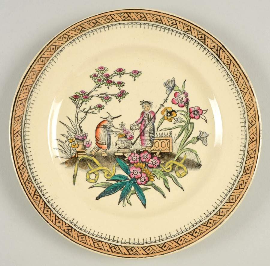 Chang Cream Luncheon Plate by Edge Malkin-1