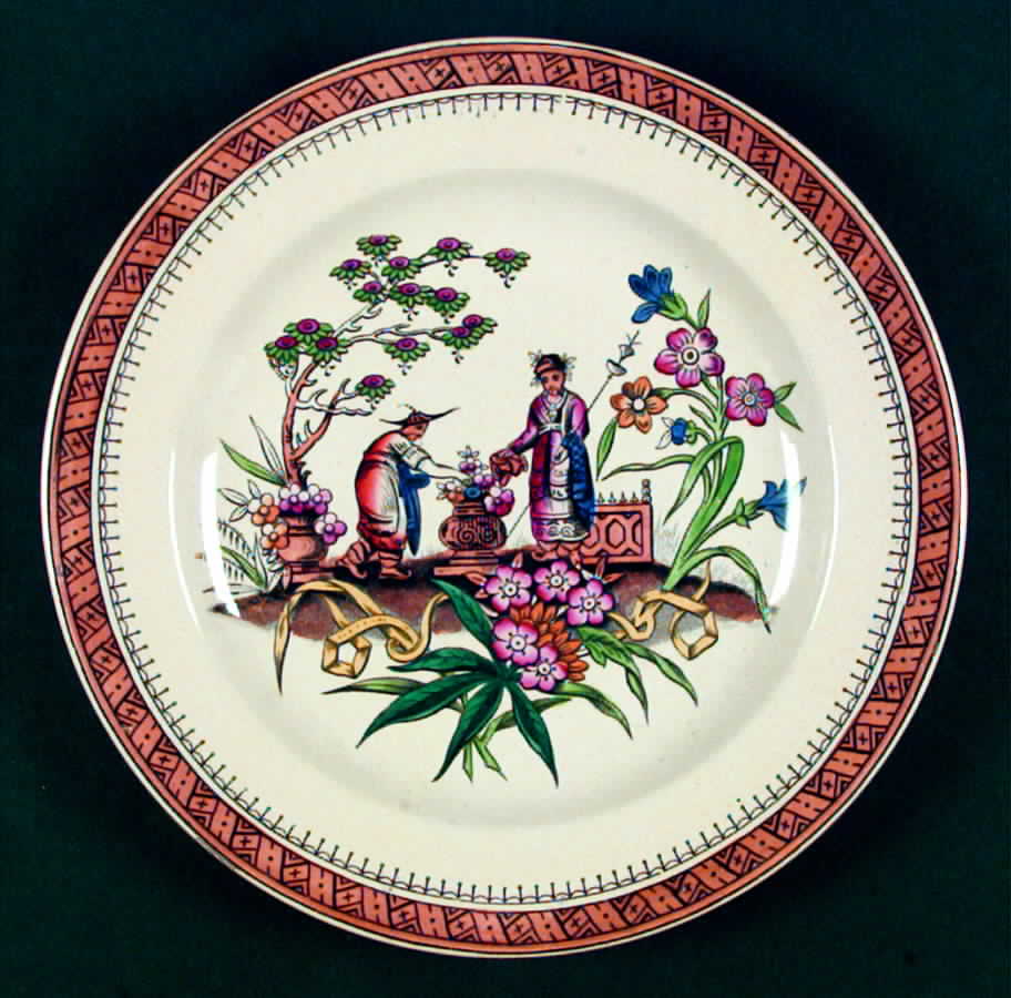 Chang Cream Dinner Plate by Edge Malkin-1