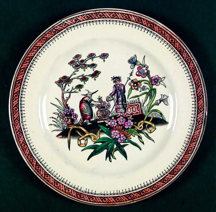 Chang Cream Salad Plate by Edge Malkin-1