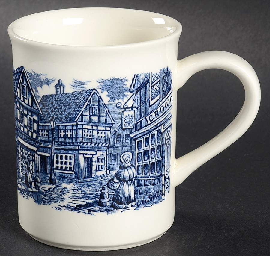Dickens Series Blue Mug by English Ironstone Tableware-1