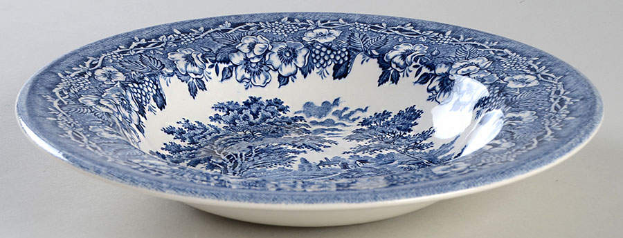 EIT5 Rim Soup Bowl by English Ironstone Tableware-1