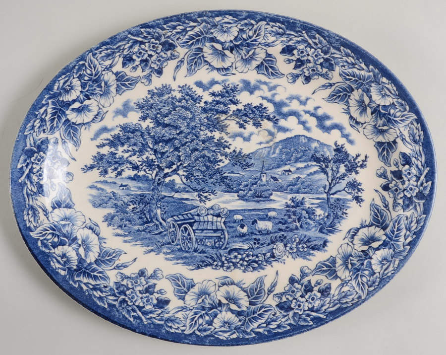 EIT5 11" Oval Serving Platter by English Ironstone Tableware-1