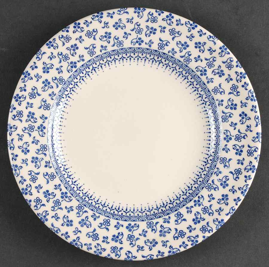 EIT6 Blue Bread & Butter Plate by English Ironstone Tableware-1