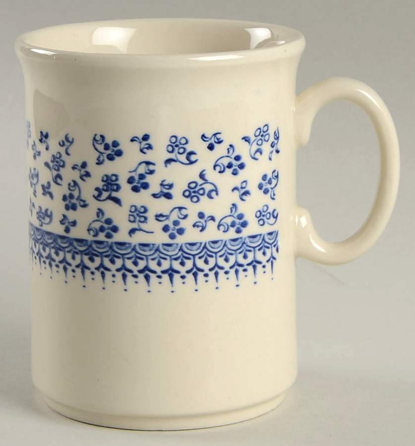 EIT6 Blue Mug by English Ironstone Tableware-1
