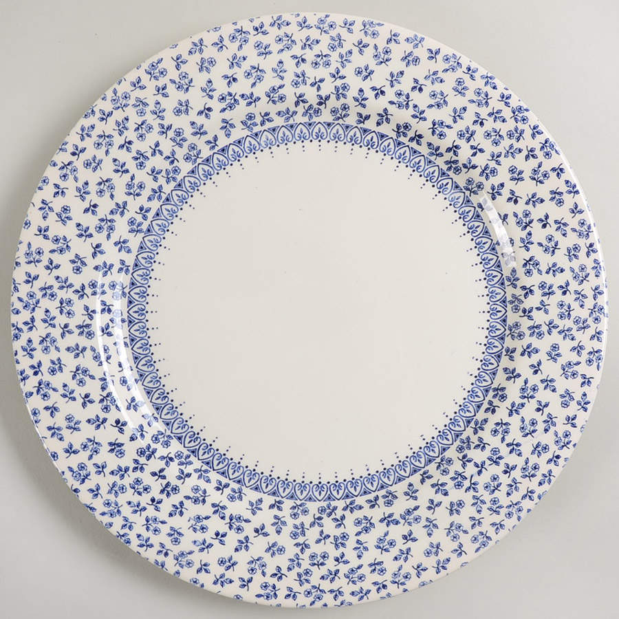 Provence Blue Large Dinner Plate by English Ironstone Tableware-1