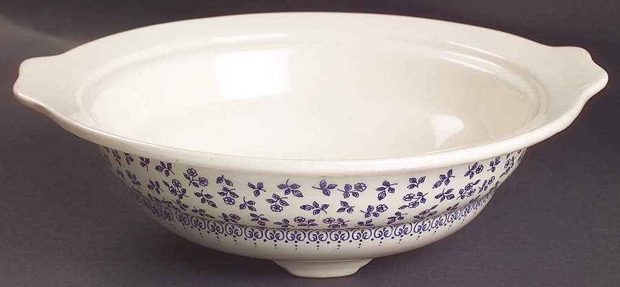Provence Blue Round Vegetable No Lid by English Ironstone Tableware-1
