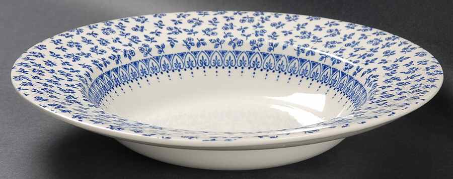 Provence Blue Rim Soup Bowl by English Ironstone Tableware-1