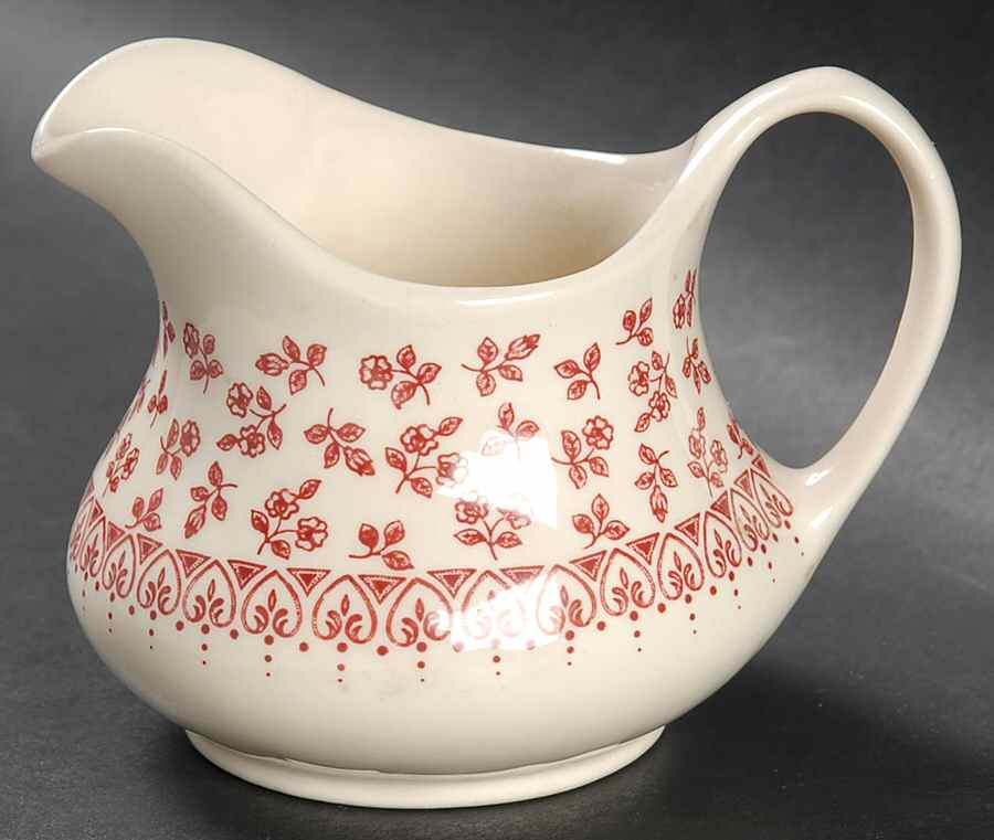 Provence Red Creamer by English Ironstone Tableware-1