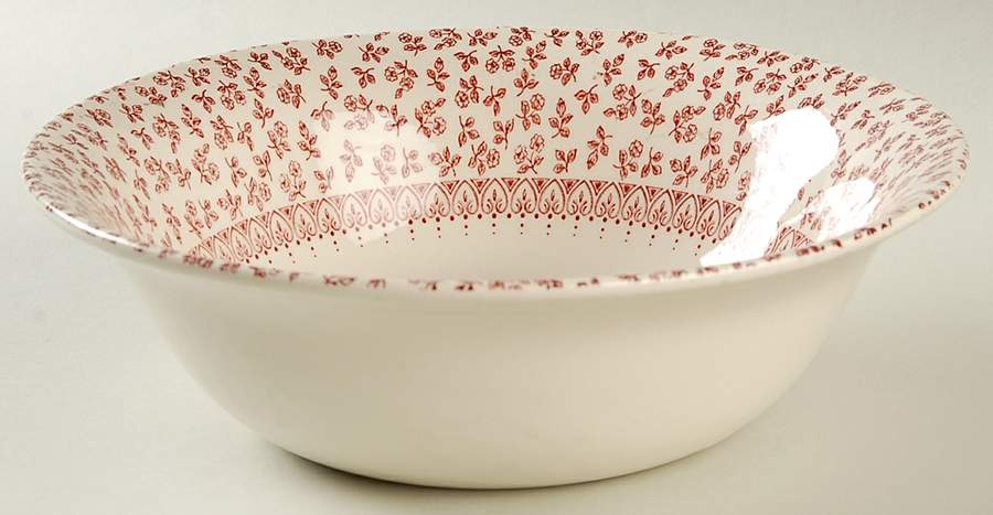 Provence Red 8" Round Vegetable Bowl by English Ironstone Tableware-1