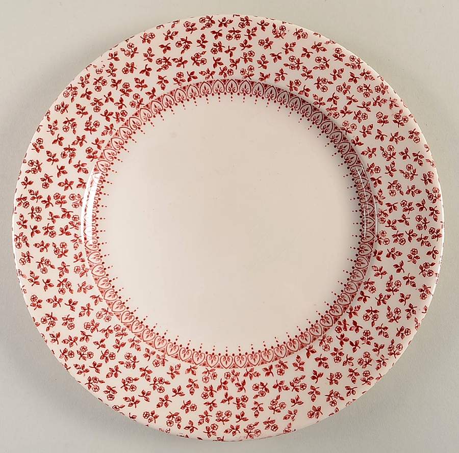 Provence Red Dinner Plate by English Ironstone Tableware-1