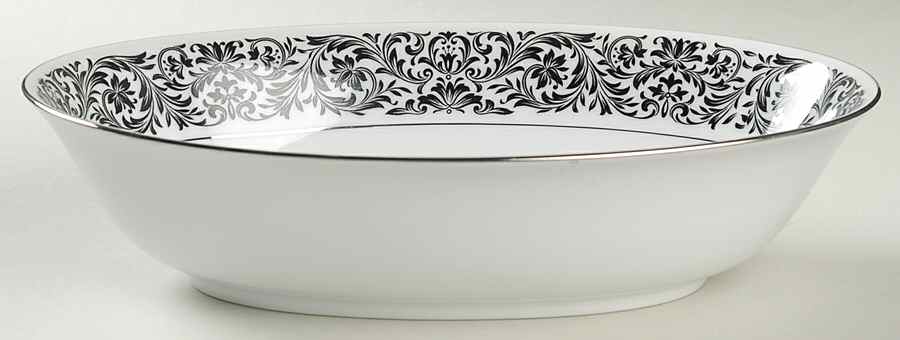 Baronesse 10" Oval Vegetable Bowl by Ekco-1