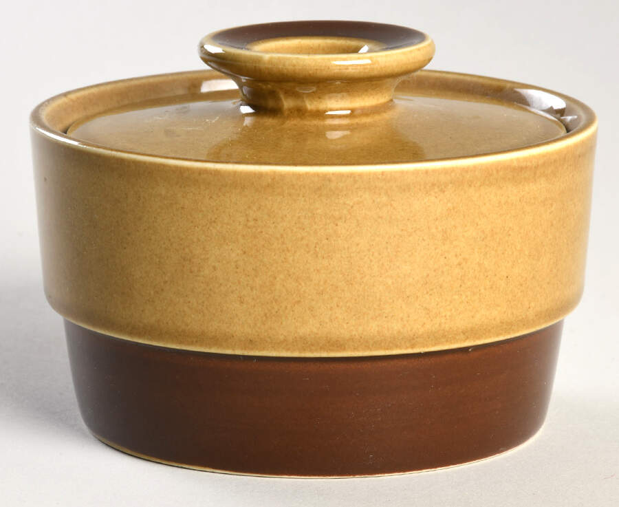 Canoe Sugar Bowl & Lid by Ekco-1