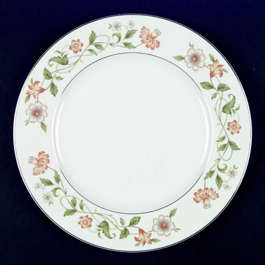 Floral Generation Dinner Plate by Ekco-1