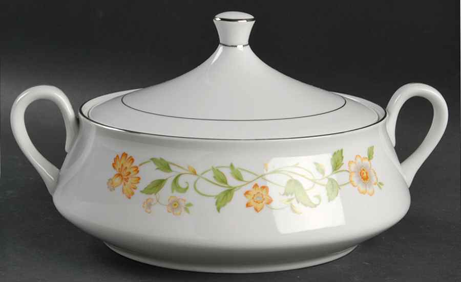 Floral Generation Round Covered Vegetable by Ekco-1