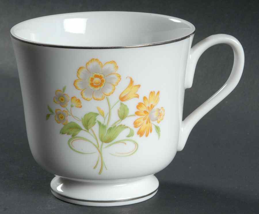 Floral Generation Footed Cup by Ekco-1