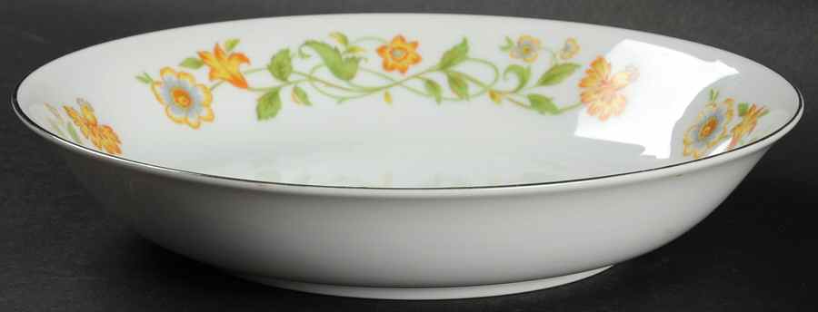 Floral Generation Coupe Soup Bowl by Ekco-1