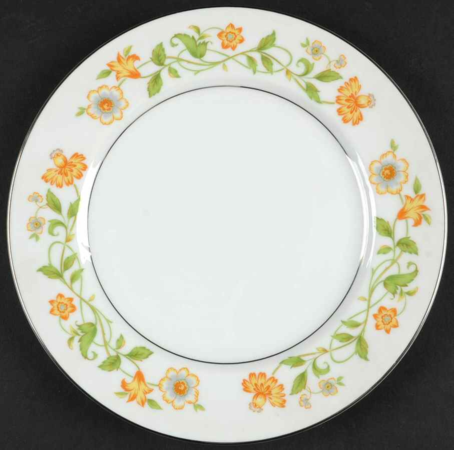Floral Generation Salad Plate by Ekco-1