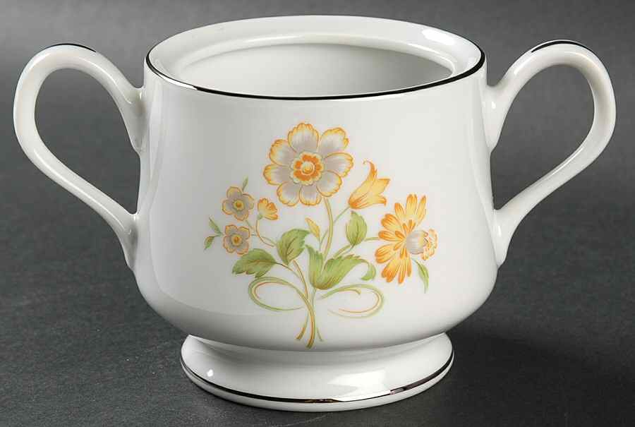 Floral Generation Sugar Bowl No Lid by Ekco-1