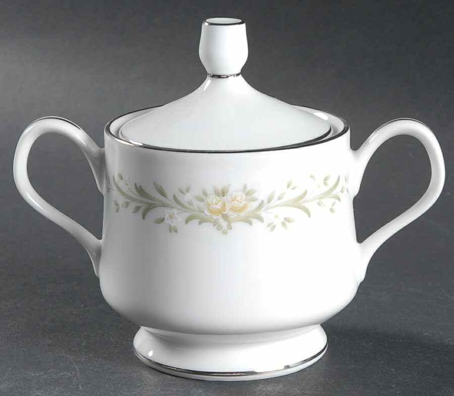 Milancia Sugar Bowl & Lid by Ekco-1