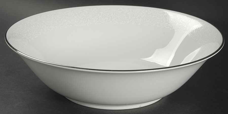 Monique Lace 9" Round Vegetable Bowl by Ekco-1
