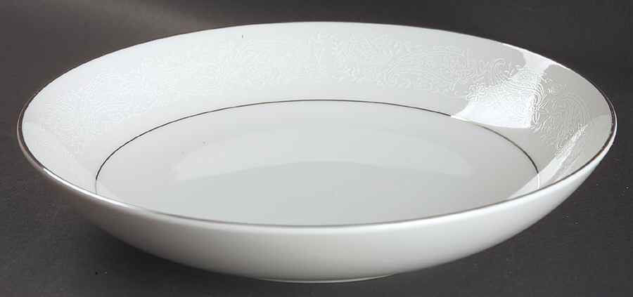 Monique Lace Coupe Soup Bowl by Ekco-1