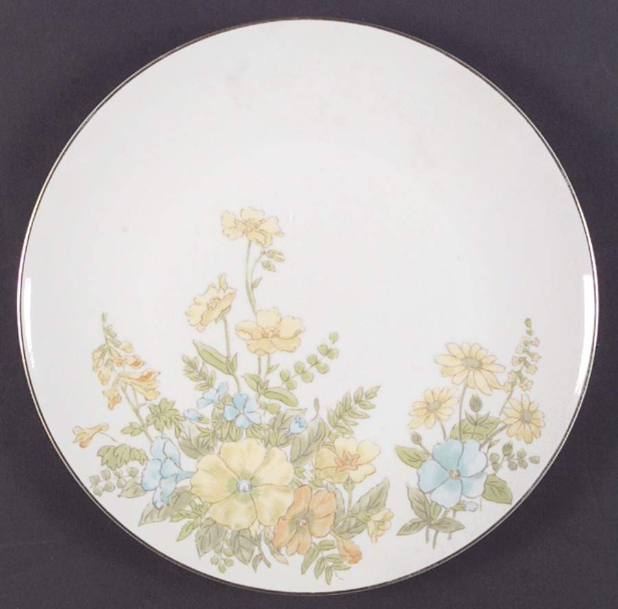 Spring Bouquet Dinner Plate by Ekco-1