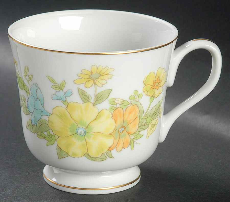 Spring Bouquet Footed Cup by Ekco-1