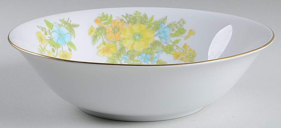 Spring Bouquet 9" Round Vegetable Bowl by Ekco-1
