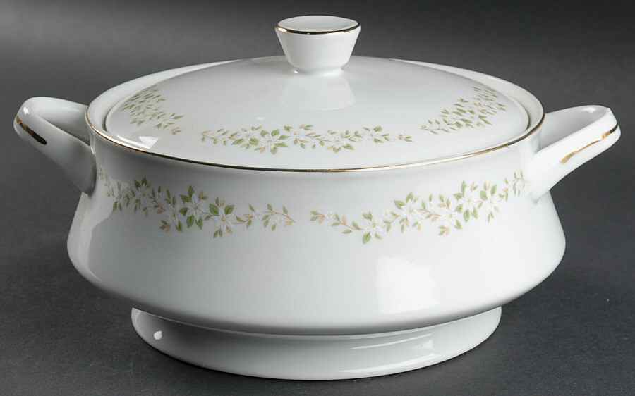 Spring Meadow Round Covered Vegetable by Ekco-1