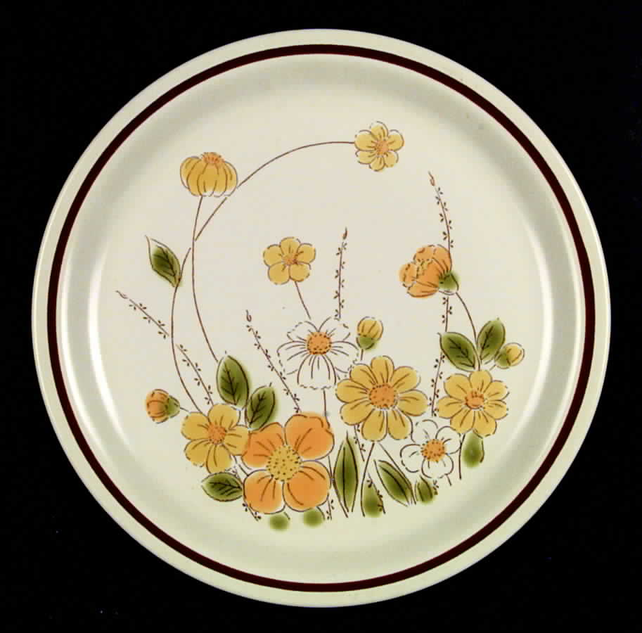 Spring Meadow Dinner Plate by Ekco-1