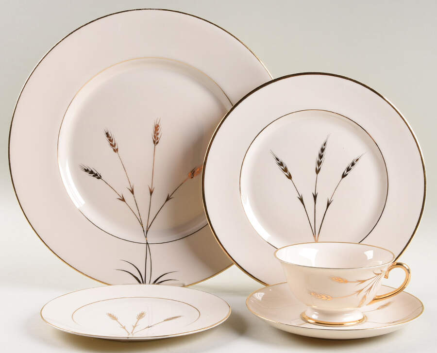 California Wheat 5 Piece Place Setting by El Camino-1