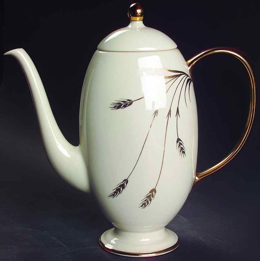 California Wheat Coffee Pot & Lid by El Camino-1