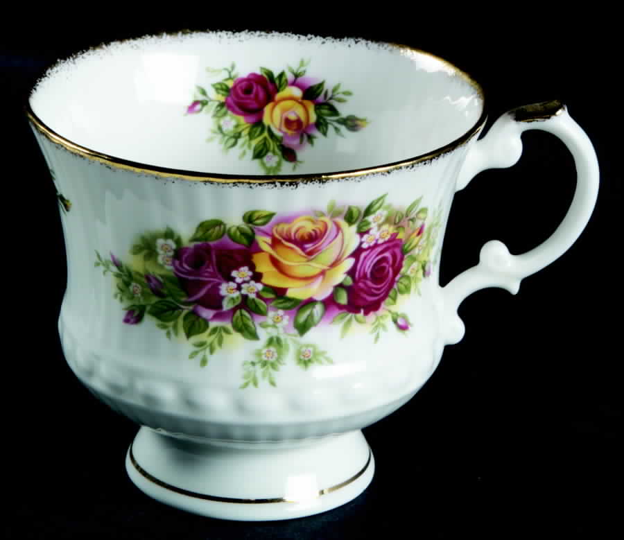 English Garden Footed Cup by Elizabethan-1