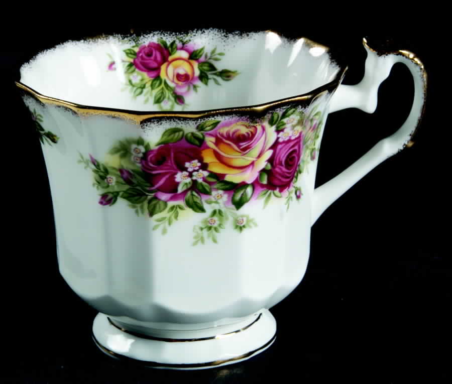English Garden Footed Cup by Elizabethan-1