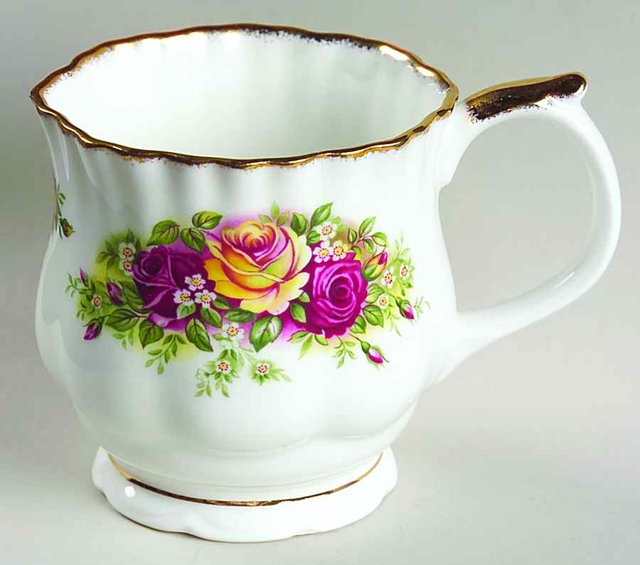 English Garden Footed Cup by Elizabethan-1