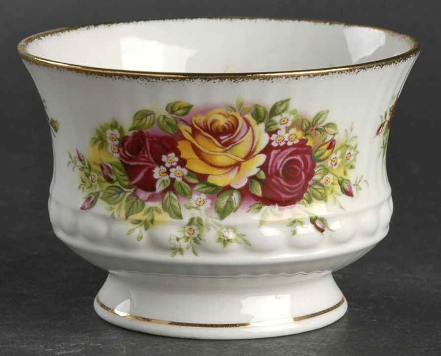 English Garden Open Sugar Bowl by Elizabethan-1