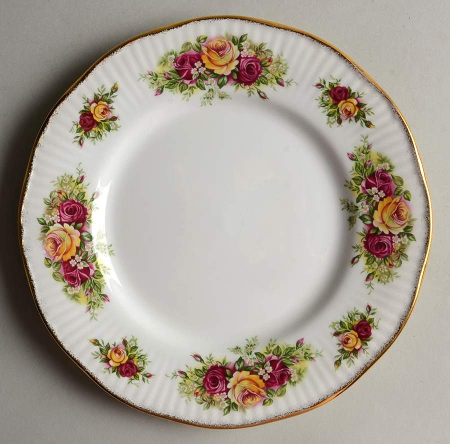 English Garden Salad Plate by Elizabethan-1